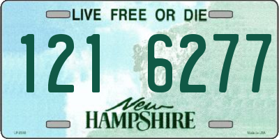 NH license plate 1216277