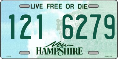 NH license plate 1216279