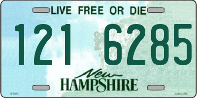 NH license plate 1216285