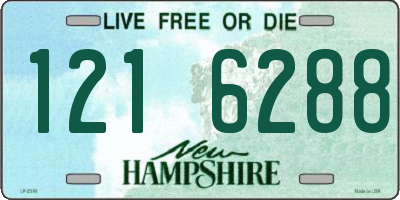 NH license plate 1216288