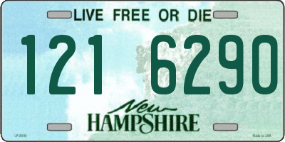 NH license plate 1216290