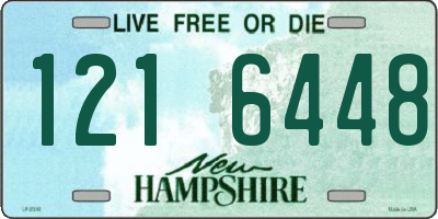 NH license plate 1216448