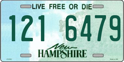 NH license plate 1216479