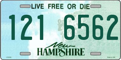 NH license plate 1216562