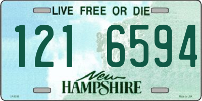 NH license plate 1216594