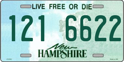 NH license plate 1216622