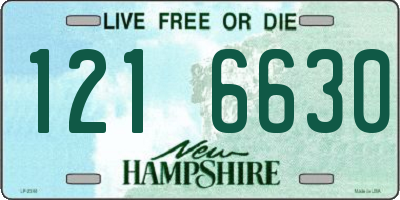 NH license plate 1216630