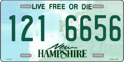 NH license plate 1216656