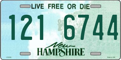 NH license plate 1216744