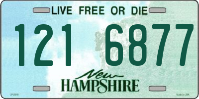 NH license plate 1216877