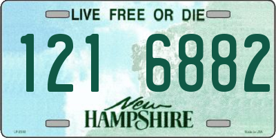 NH license plate 1216882