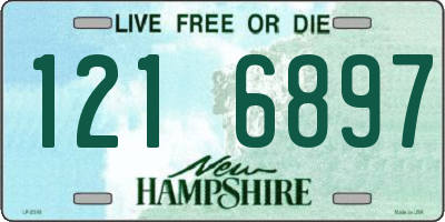 NH license plate 1216897