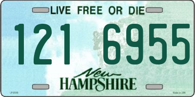 NH license plate 1216955