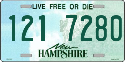 NH license plate 1217280