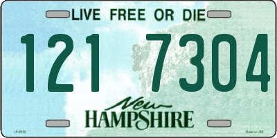 NH license plate 1217304