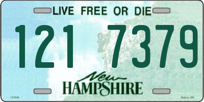 NH license plate 1217379