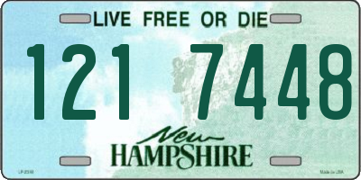 NH license plate 1217448