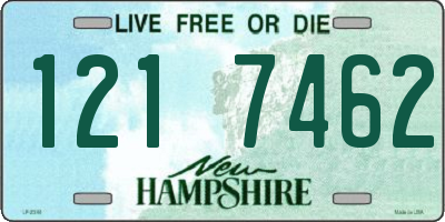 NH license plate 1217462