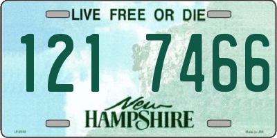 NH license plate 1217466
