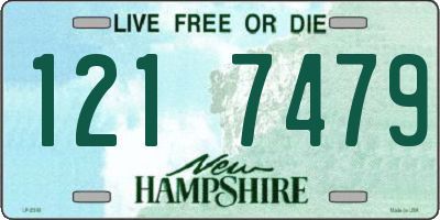 NH license plate 1217479