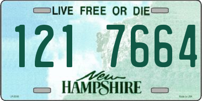 NH license plate 1217664