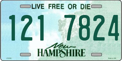 NH license plate 1217824