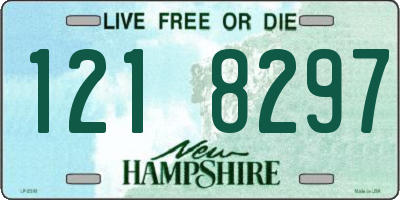 NH license plate 1218297