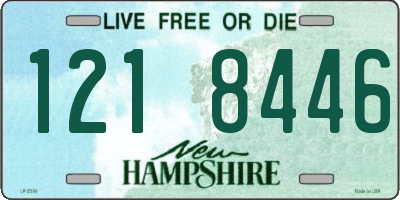 NH license plate 1218446