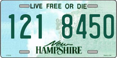 NH license plate 1218450