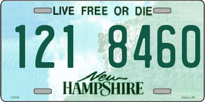 NH license plate 1218460