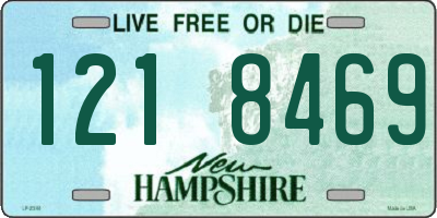 NH license plate 1218469