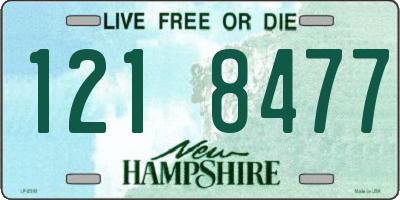 NH license plate 1218477