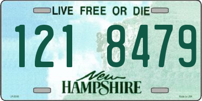 NH license plate 1218479
