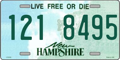 NH license plate 1218495