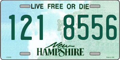 NH license plate 1218556