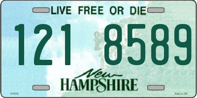 NH license plate 1218589