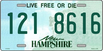 NH license plate 1218616