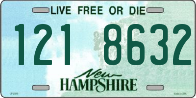 NH license plate 1218632