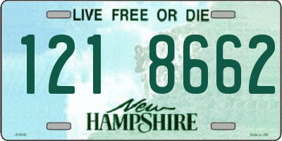 NH license plate 1218662