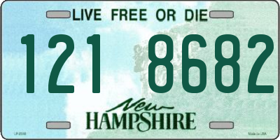 NH license plate 1218682