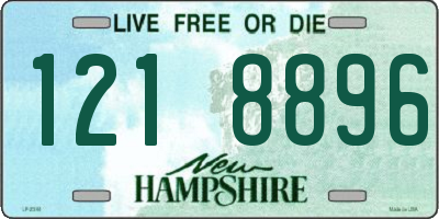 NH license plate 1218896