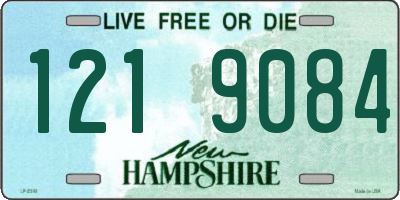 NH license plate 1219084