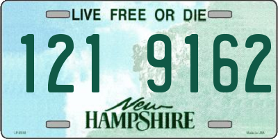 NH license plate 1219162