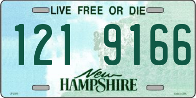 NH license plate 1219166