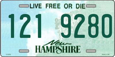 NH license plate 1219280