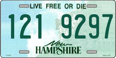 NH license plate 1219297