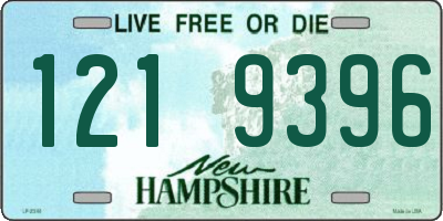 NH license plate 1219396