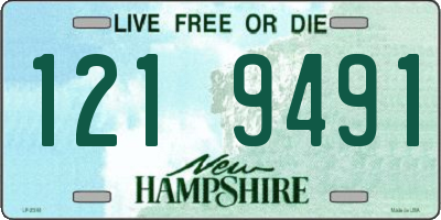 NH license plate 1219491