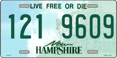 NH license plate 1219609