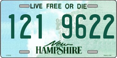 NH license plate 1219622